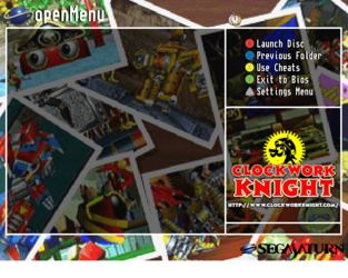 Clockwork Knight OpenMenu Theme